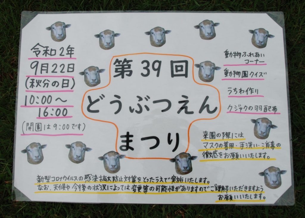 どうぶつえんまつり、やります。